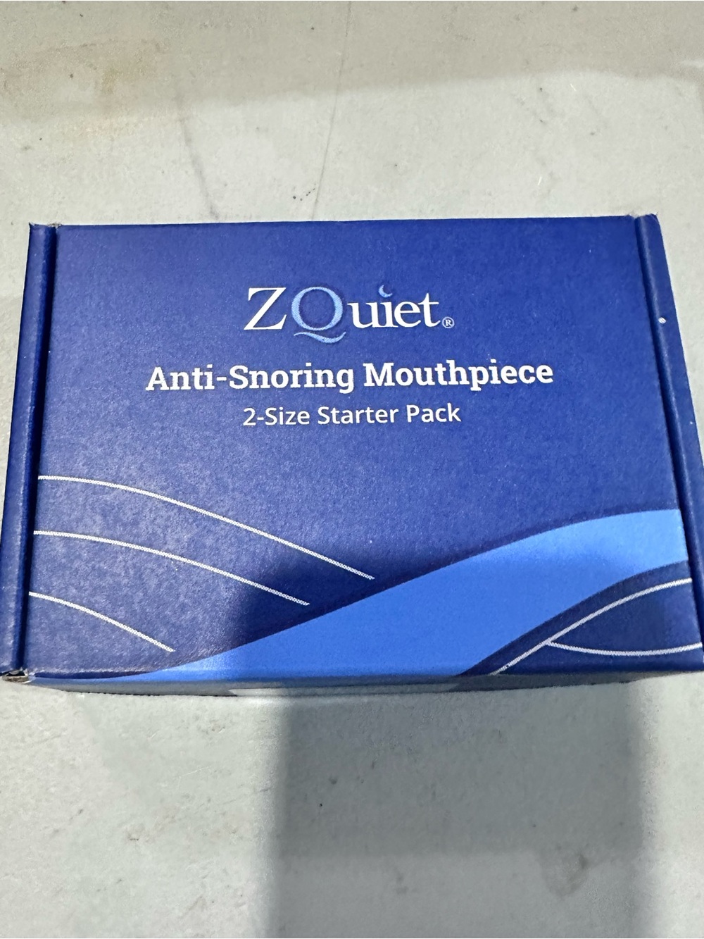 ZQuiet Anti-Snoring Mouthpiece - Blue Starter Pack